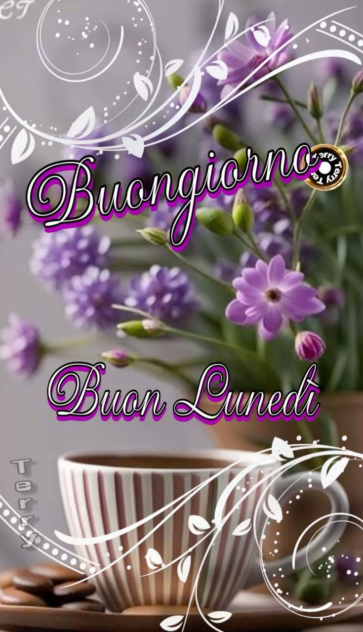buongiorno buon lunedi con affetto