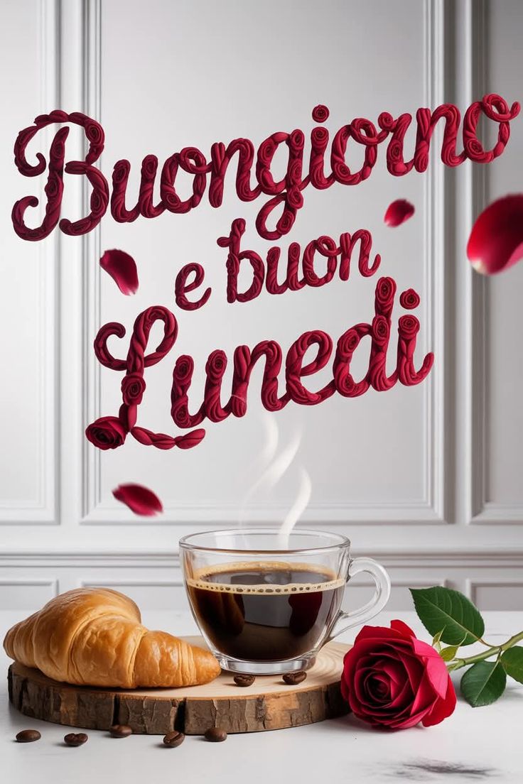 buongiorno buon lunedi pioggia