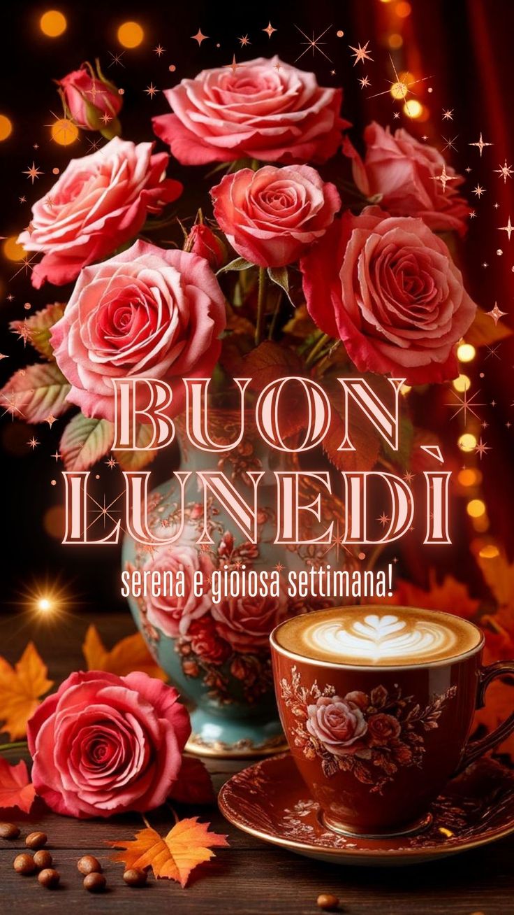 buongiorno buon lunedi soleggiato