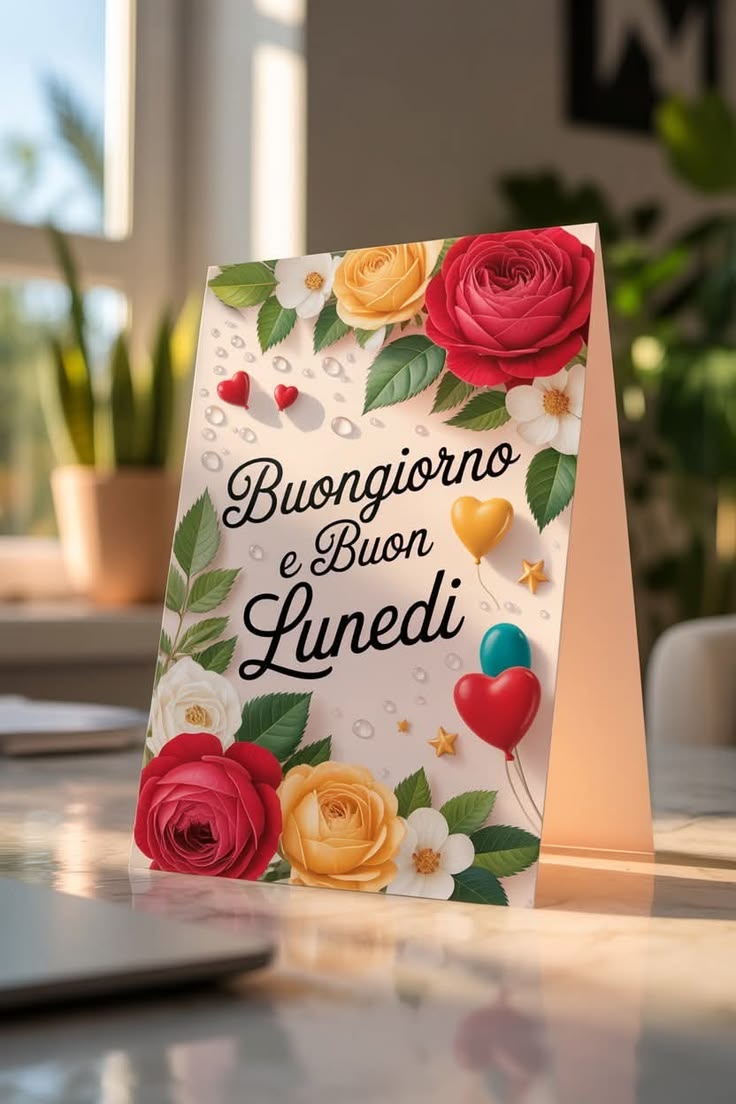 buongiorno buon lunedi uggioso