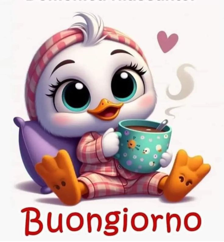 buongiorno buon lunedi vintage