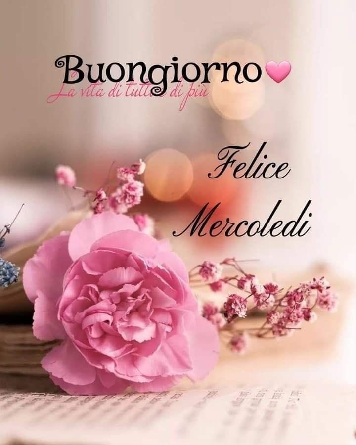 buongiorno buon mercoledi col sole