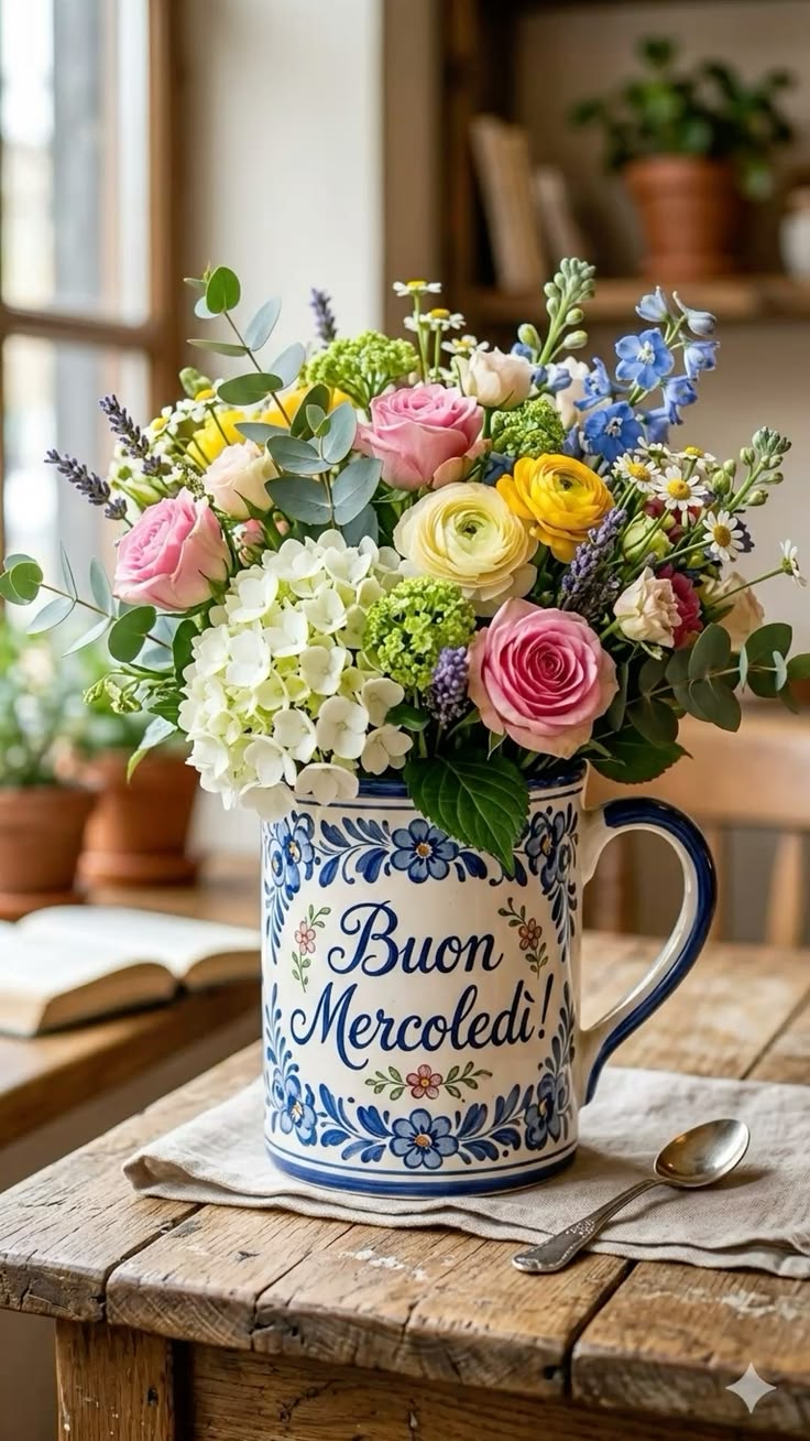buongiorno buon mercoledi con affetto