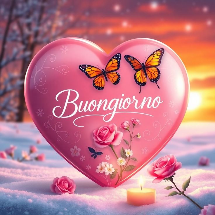 buongiorno buon mercoledi con il cuore