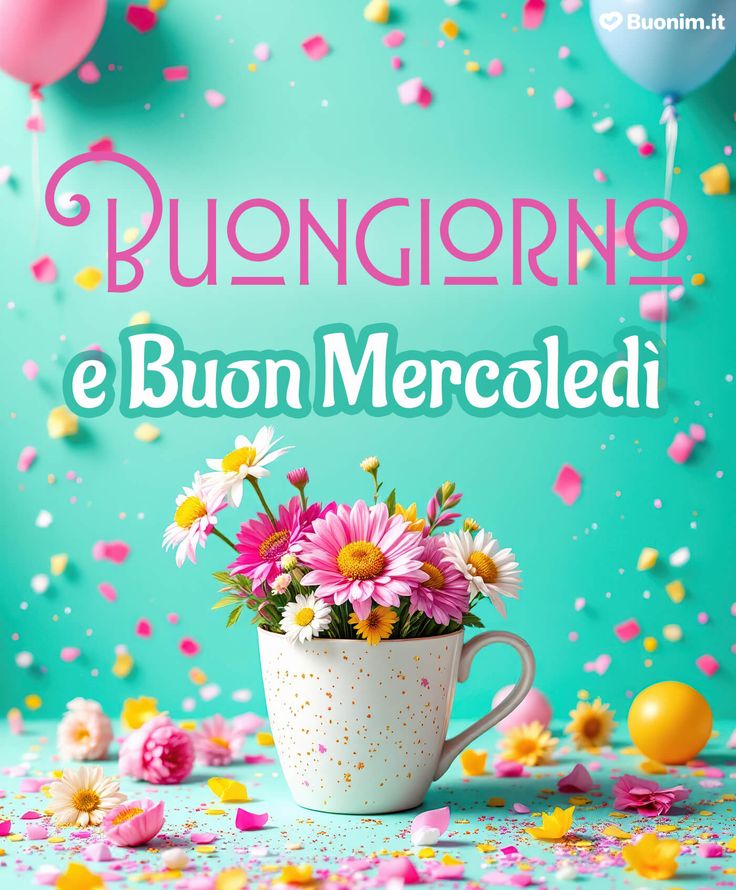 buongiorno buon mercoledi freddo