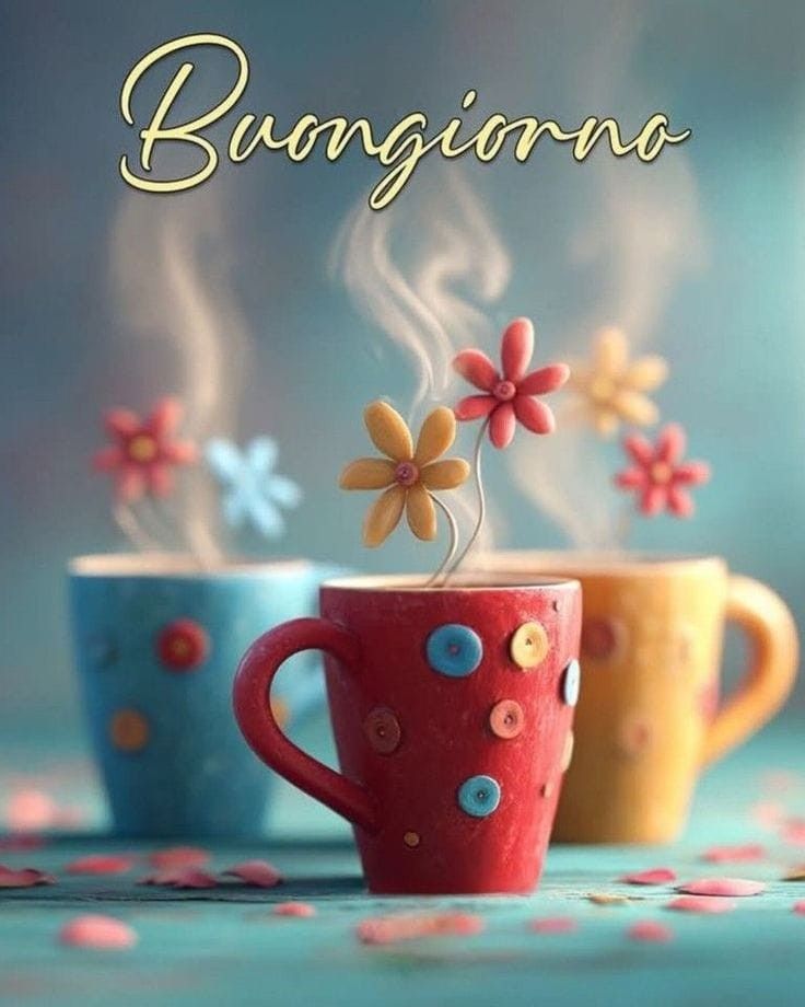 buongiorno buon sabato amica mia