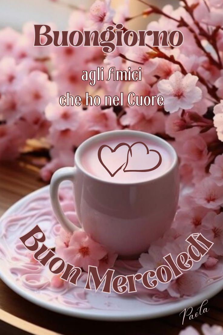 buongiorno buon sabato invernale