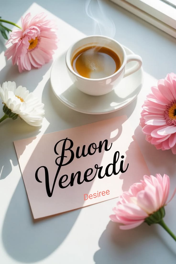 buongiorno buon venerdi affettuoso