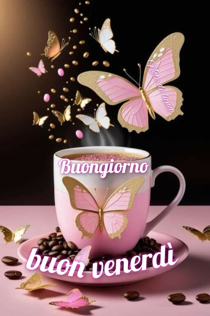 buongiorno buon venerdi buona colazione
