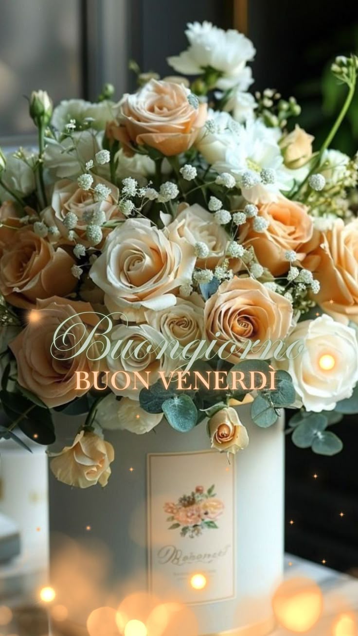 buongiorno buon venerdi caldo