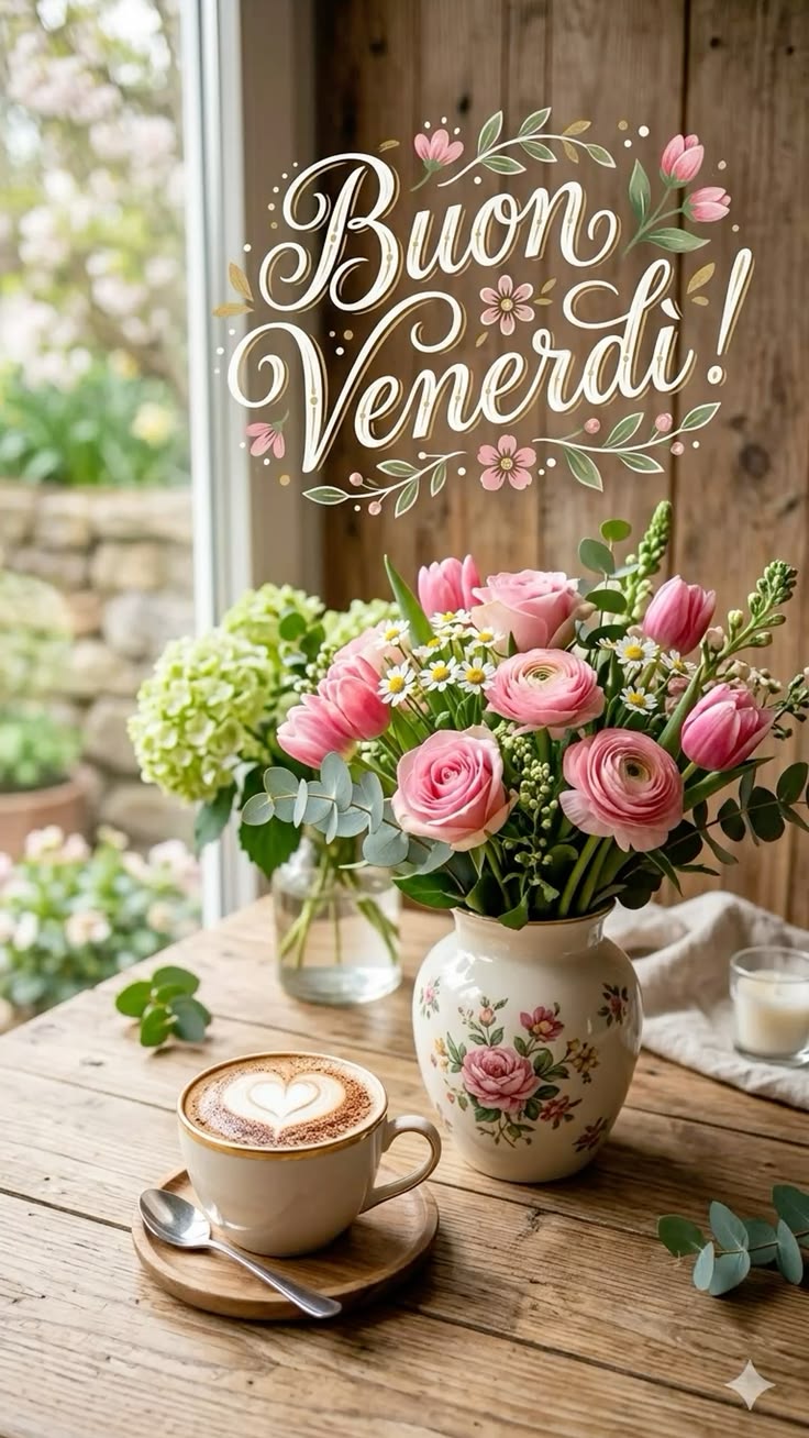 buongiorno buon venerdi e buona giornata