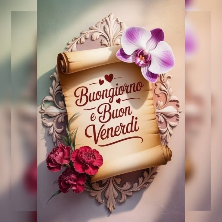 buongiorno buon venerdi ventoso
