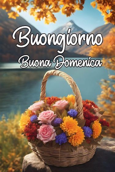 buongiorno buona domenica con la pioggia