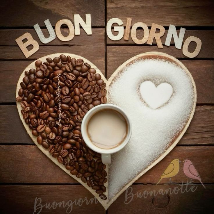 buongiorno buona domenica romantica
