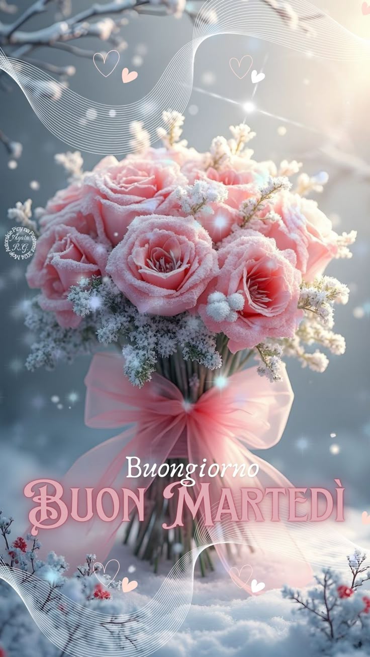 buongiorno e buon martedi
