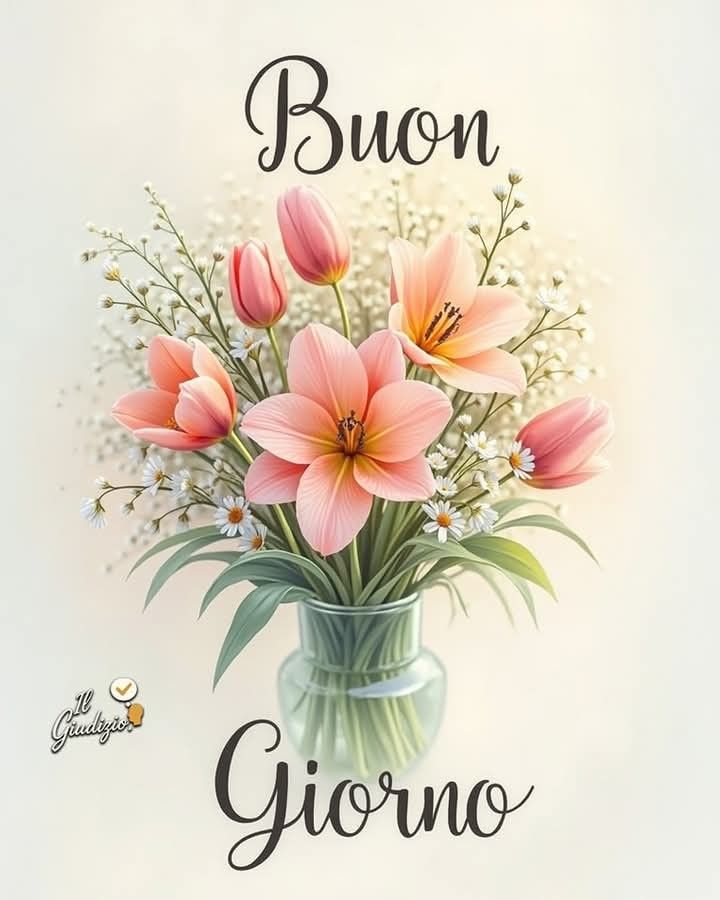 buongiorno e buon venerdi