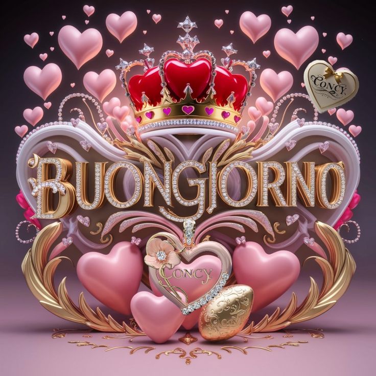 buongiorno gif con il cuore