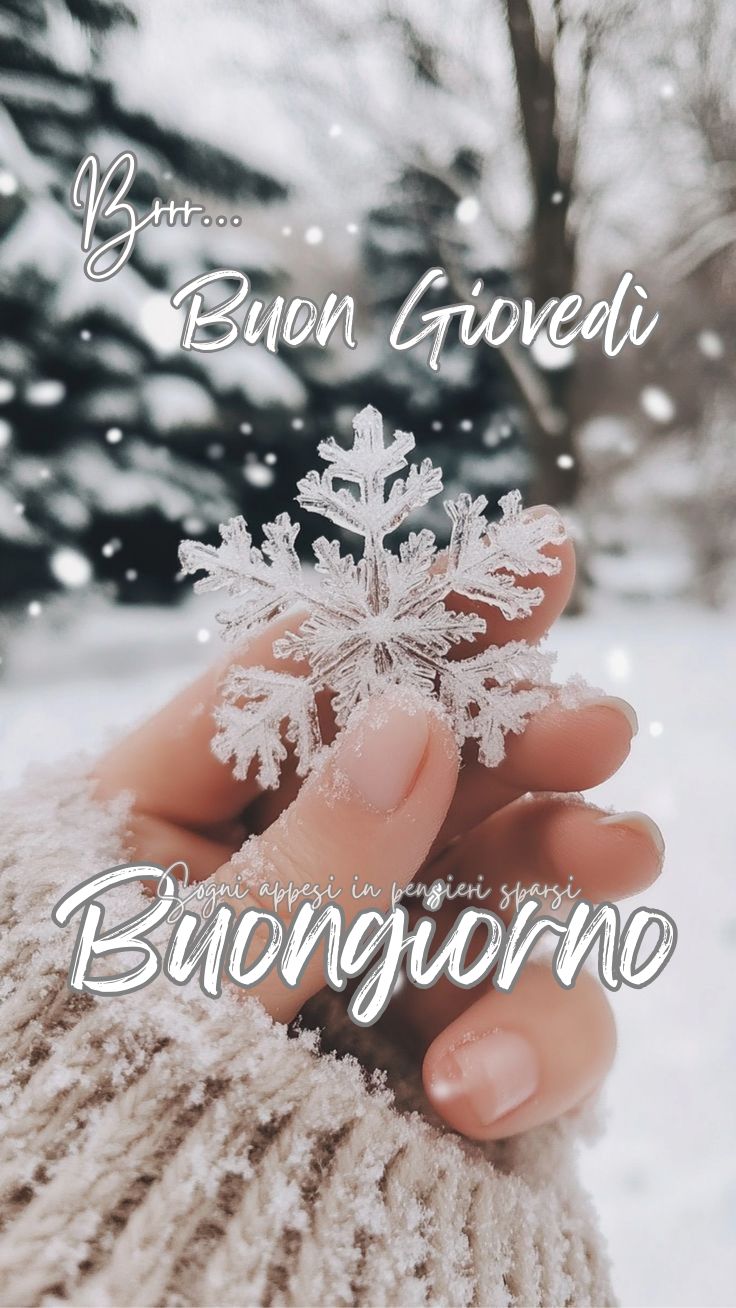 buongiorno invernale