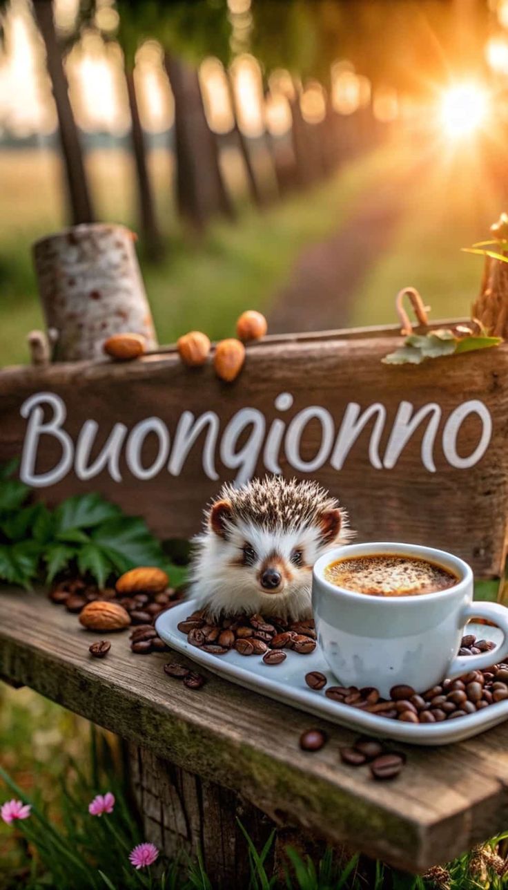 buongiorno invernale con fiori