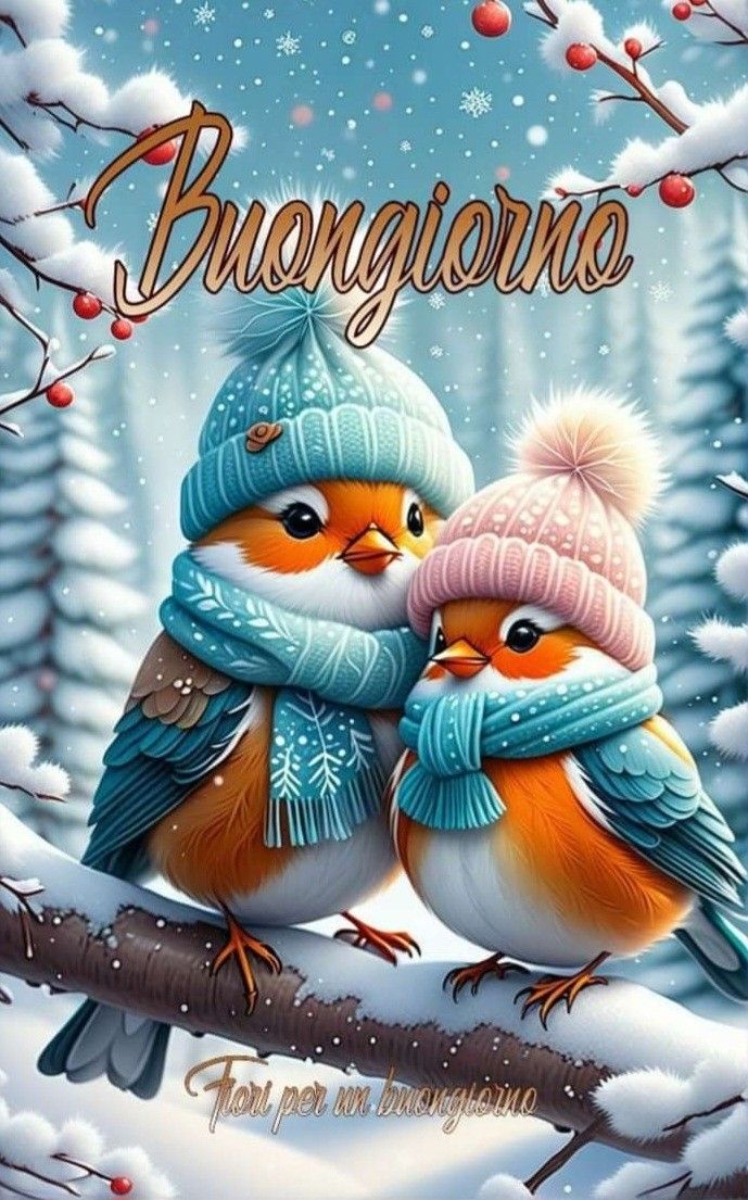 buongiorno invernale gif