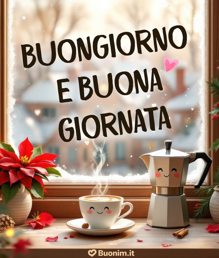 buongiorno invernale simpatico