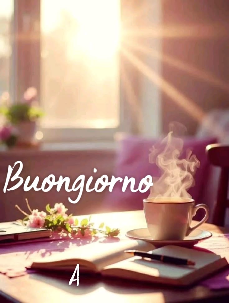 buongiorno invernale vintage