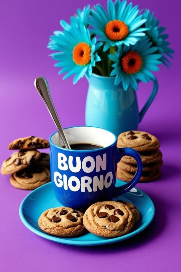 cartolina di buongiorno buon sabato