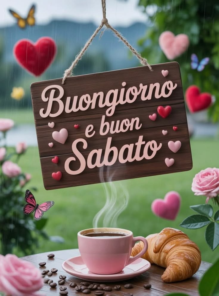 di buongiorno buon sabato