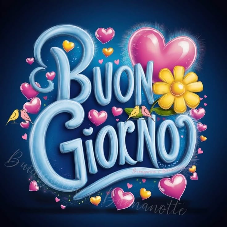 what is buongiorno in english